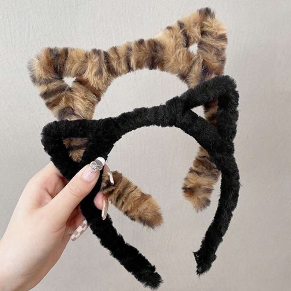 3for$20 Cute 2pcs Women's Cat Ear Headband, Autumn/Winter Style, Fashionable